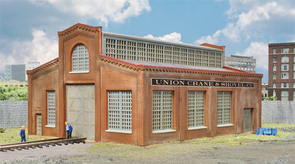 Walthers Cornerstone Union Crane and Shovel -- Kit - 5-5/8 x 4-1/4 x 3" 14 x 10.6 x 7.5cm - 933-3826