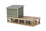 Walthers Cornerstone HO Milk Platform -- Kit
