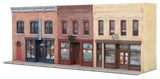 Walthers Cornerstone HO Merchant Row Background Building -- Kit