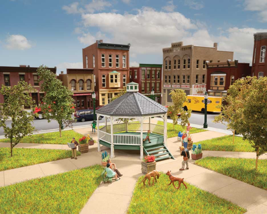 Walthers Cornerstone HO Park Gazebo -- Kit