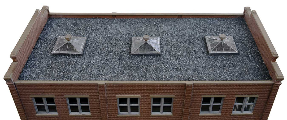 Walthers Cornerstone Roof Texture - 8-13/16oz 250g -- Gray - 933-502