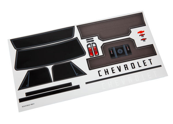 Traxxas 9413 Decal Sheet, Chevrolet C10 - TRA9413
