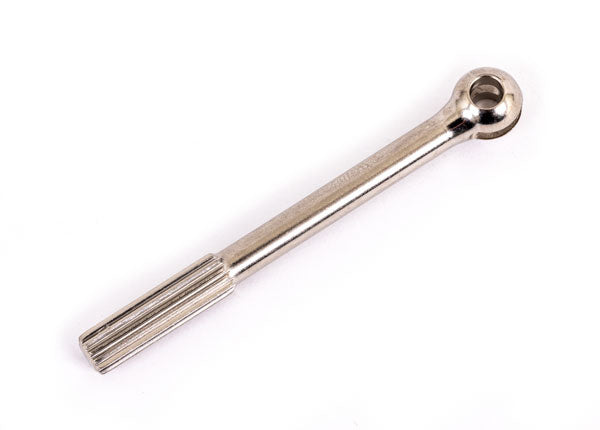 Traxxas 9451 Half shaft, external splined (steel-spline constant velocity) (1) (fits #9450R Rear steel CV driveshaft) (for Bandit, Bandit VXL, Drag Slash)