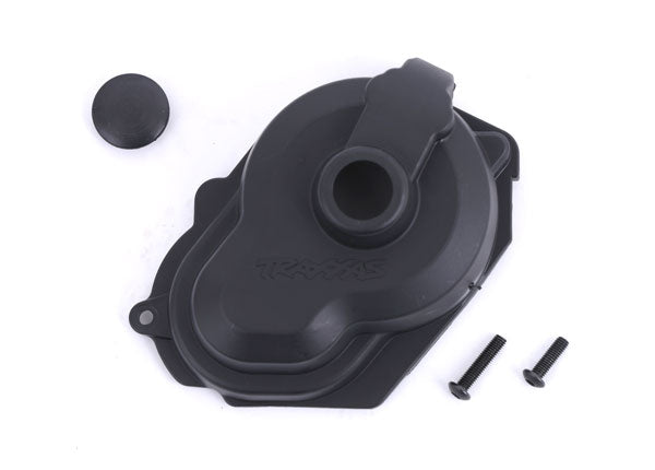 Traxxas 9489X GEAR COVER/RUBBER PLUG BCS (2)