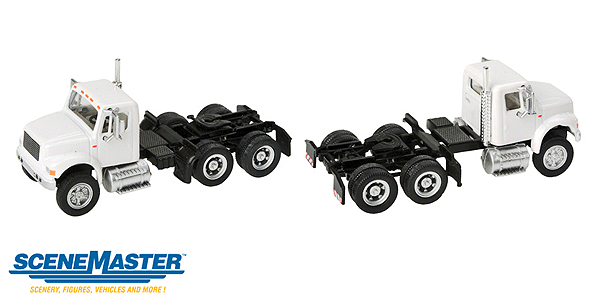 International(R) 4900 Dual-Axle Semi Tractor Only - Assembled -- White