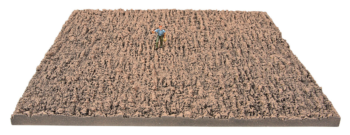 Walthers SceneMaster Plowed Field -- 8-5/8 x 7-7/8" - 949-1132