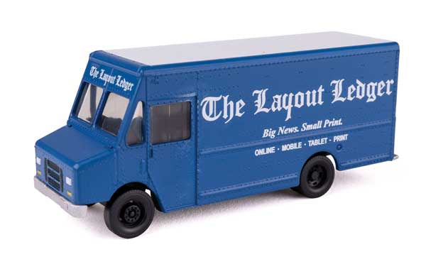 Walthers SceneMaster HO Morgan Olson(R) Route Star Van -- The Layout Ledger