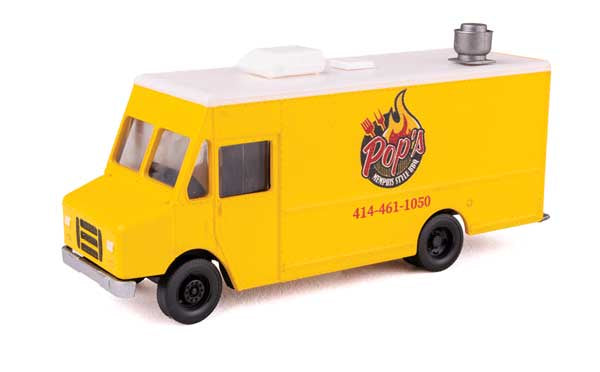 Walthers SceneMaster HO Morgan Olson(R) Route Star Van -- BBQ Food Truck