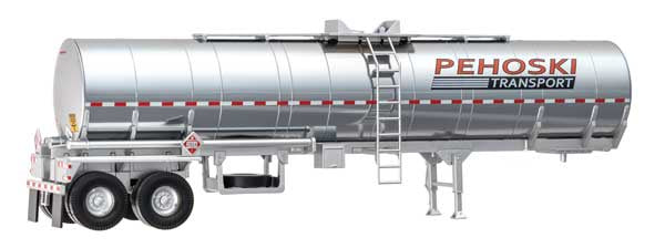 Walthers SceneMaster HO Chemical Tank Trailer - Assembled -- Pehoski Transport