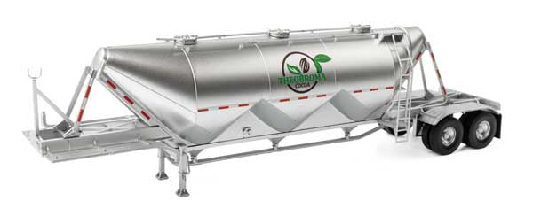 Walthers SceneMaster HO Dry Bulk Semi Trailer - Assembled - Transload Facility -- Theobroma