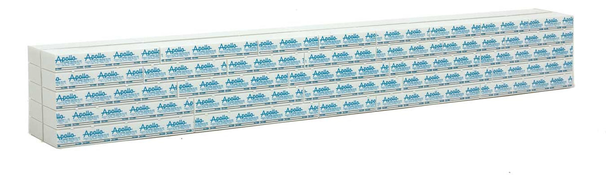 Walthers SceneMaster Wrapped Lumber Load for WalthersMainline 72' Centerbeam Flatcar -- Apollo Forest Products - 949-3150