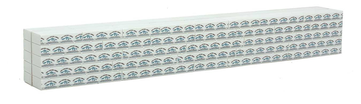 Walthers SceneMaster HO Wrapped Lumber Load for WalthersMainline 72' Centerbeam Flatcar -- High Cascade