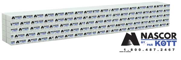 Walthers SceneMaster HO 	Wrapped Lumber Load for WalthersMainline 72' Centerbeam Flatcar -- Nascor (black, blue)