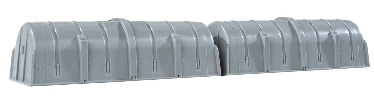 Walthers SceneMaster Glass-Fiber Style Cushion Coil Car Hood -- Kit 2-Pack - 949-3195