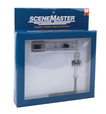 Walthers SceneMaster Walthers HO Modern Cantilever Grade Crossing Signal -- Two-Lane - 949-4330