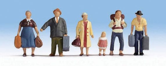 Walthers SceneMaster HO Passengers pkg(6) -- Ready to Board