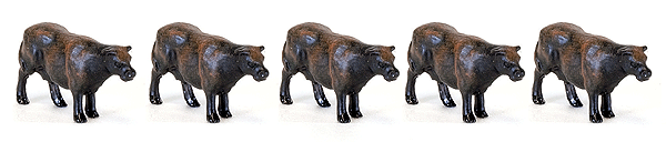 Walthers SceneMaster HO Beef Cattle pkg(16)