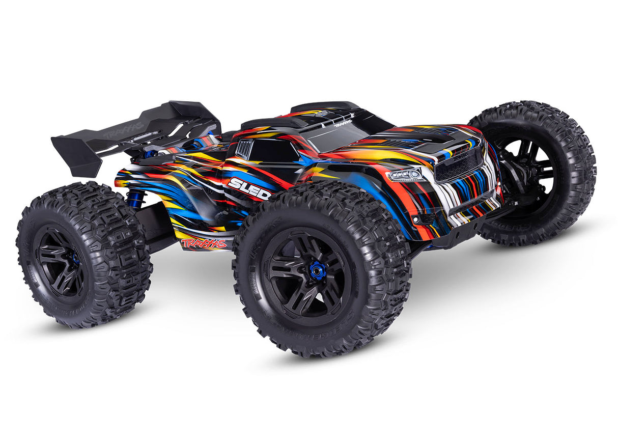 Traxxas 95096-4 Sledge 1/8 scale 4WD brushless monster truck  - Blue