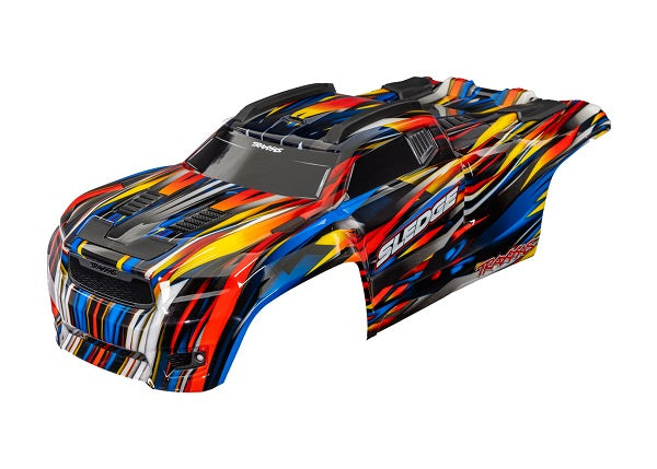 Traxxas 9511-BLUE Body SLEDGE - Blue Complete