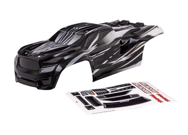 Traxxas 9511X Body, Sledge, ProGraphix (Graphics are printed, requires paint & final color application)/ window, grille, lights Decal Sheet