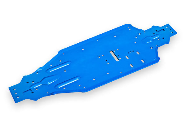 Traxxas 9522 Chassis, aluminum (blue-anodized) - TRA9522