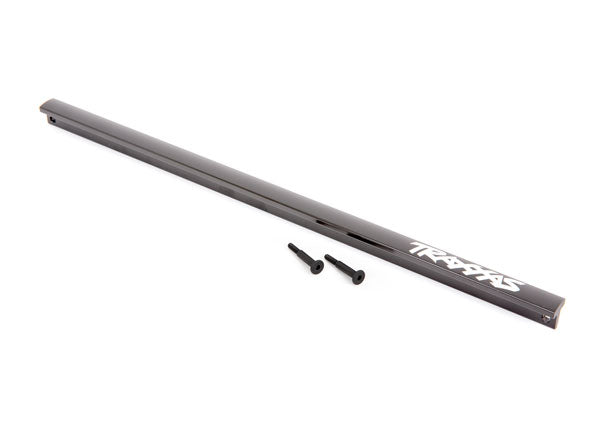 Traxxas 9523A Chassis Brace (T-Bar), 6061-T6 aluminum (dark titanium-anodized)/ 3x16 SS (2) (fits Sledge) - TRA9523A