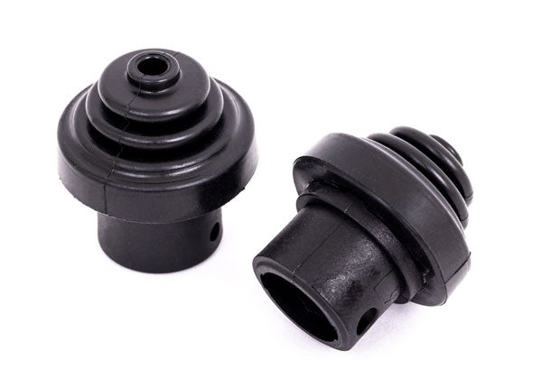 Traxxas 9559 Boots, driveshaft (2)/ retainer (assembled) (2) - TRA9559