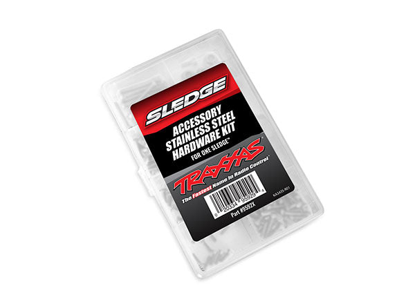 Traxxas 9592X Hardware kit, stainless steel, Sledge (contains all Hardware used on Sledge) - TRA9592X