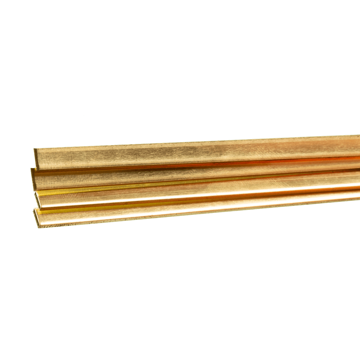.064" Thick Brass Strip - Measures 36" Long -- 1/4" Wide