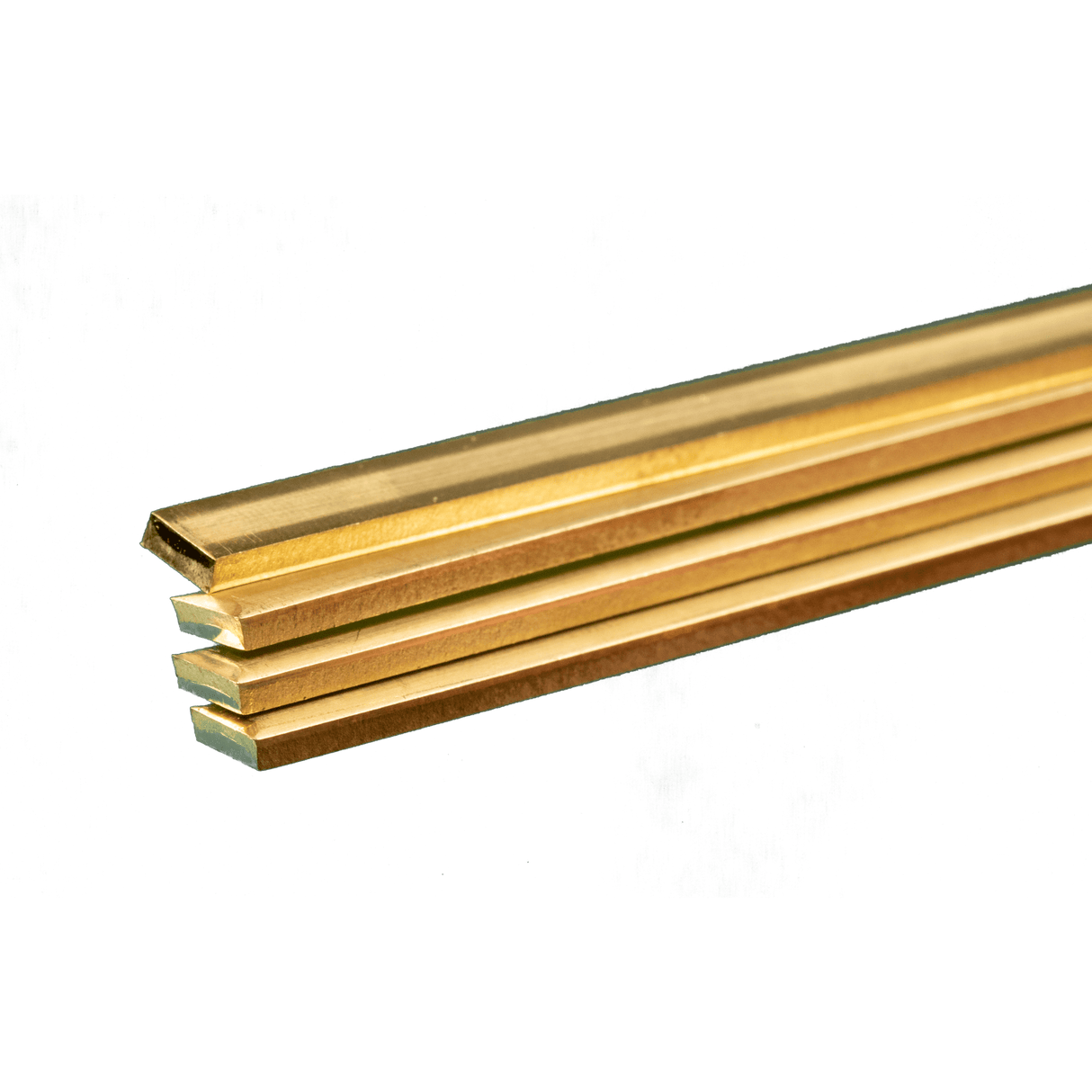 .093" Thick Brass Strip - Measures 36" Long -- 1/4" Wide