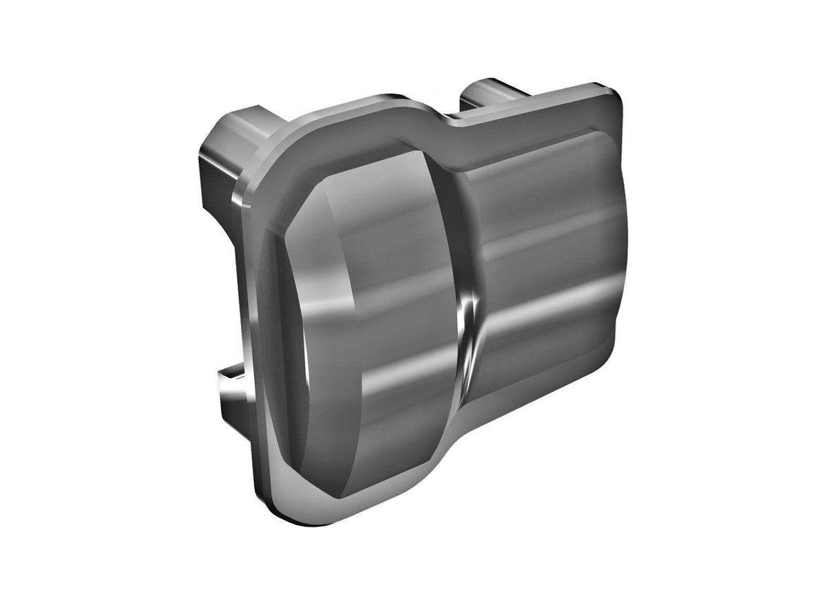 Traxxas 9787-GRAY Axle cover, 6061-T6 aluminum (dark titanium-anodized) (2)/ 1.6x12mm BCS (with threadlock) (8) - TRA9787-GRAY