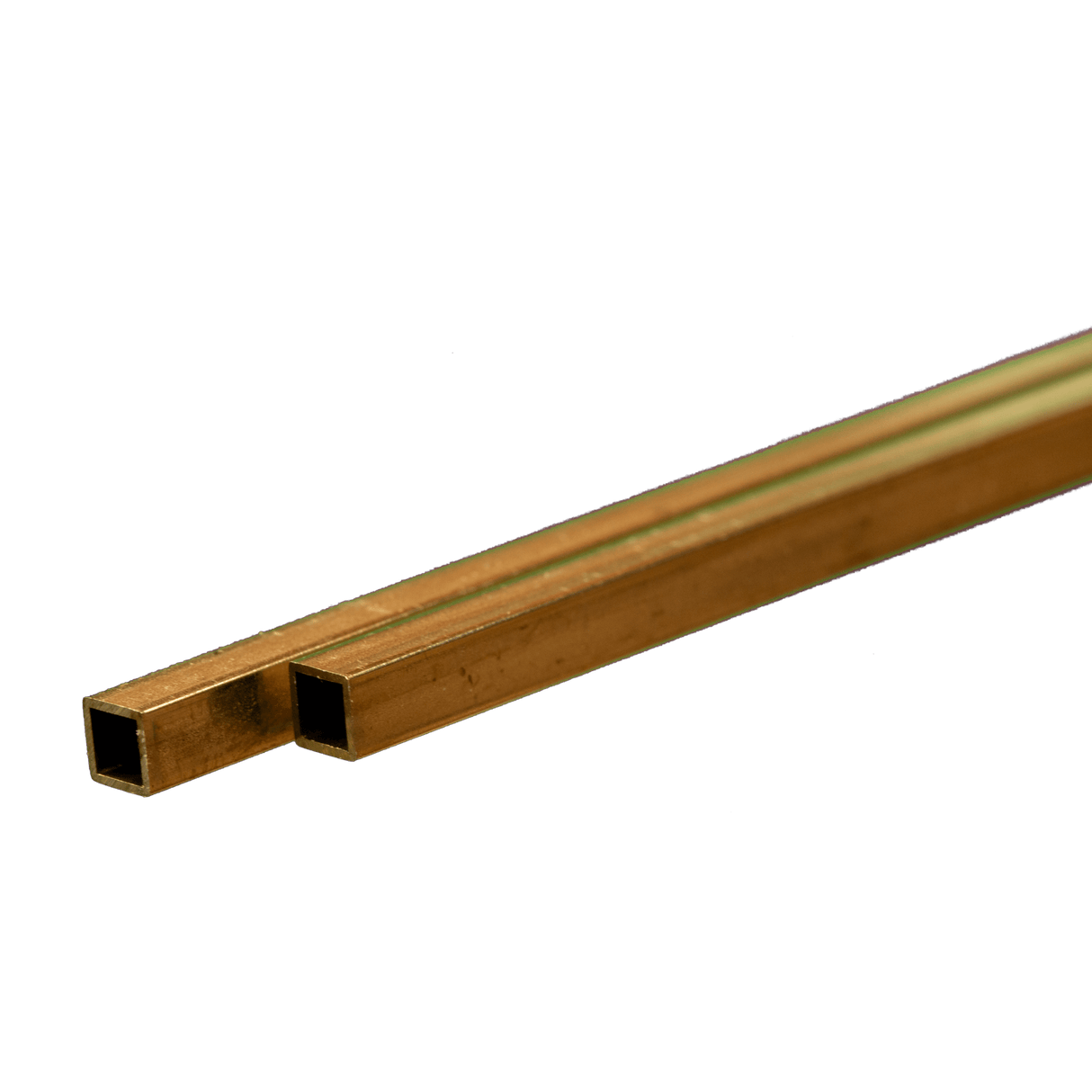 K&S Engineering Square Brass Tube, 4 mmx4 mm x - KNS9852