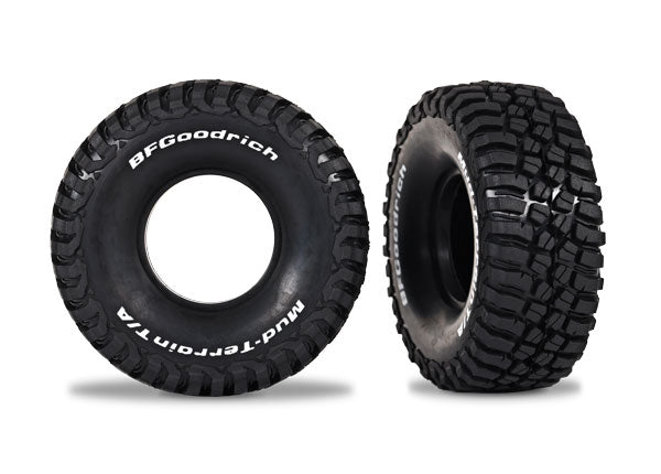 Traxxas 9868 Tires, BFGoodrich Mud-Terrain T/A KM3 2.4x1.0' (2)