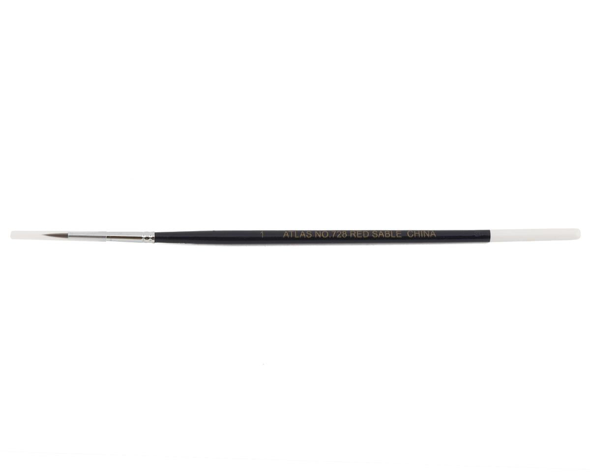 Atlas Brush Company 728-1 Red Sable 1 XF - ABC7281