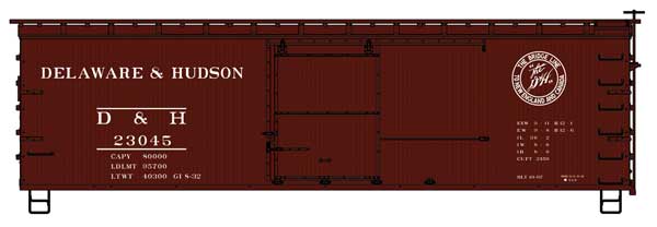Accurail 36' DOUBLE SHEATH WOOD BOX - ACU1410