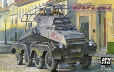 AFV Club 35232 Early Type Sd.Kfz.232 Plastic Model Kit
