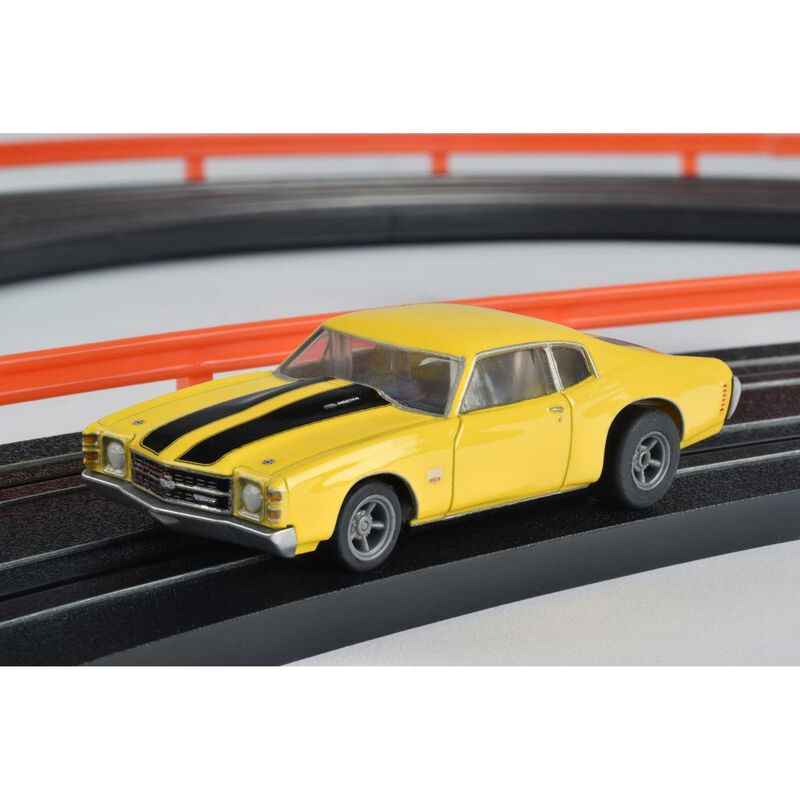 AFX Racing HO (1/64) 1971 Chevelle 454 Yellow - #22050
