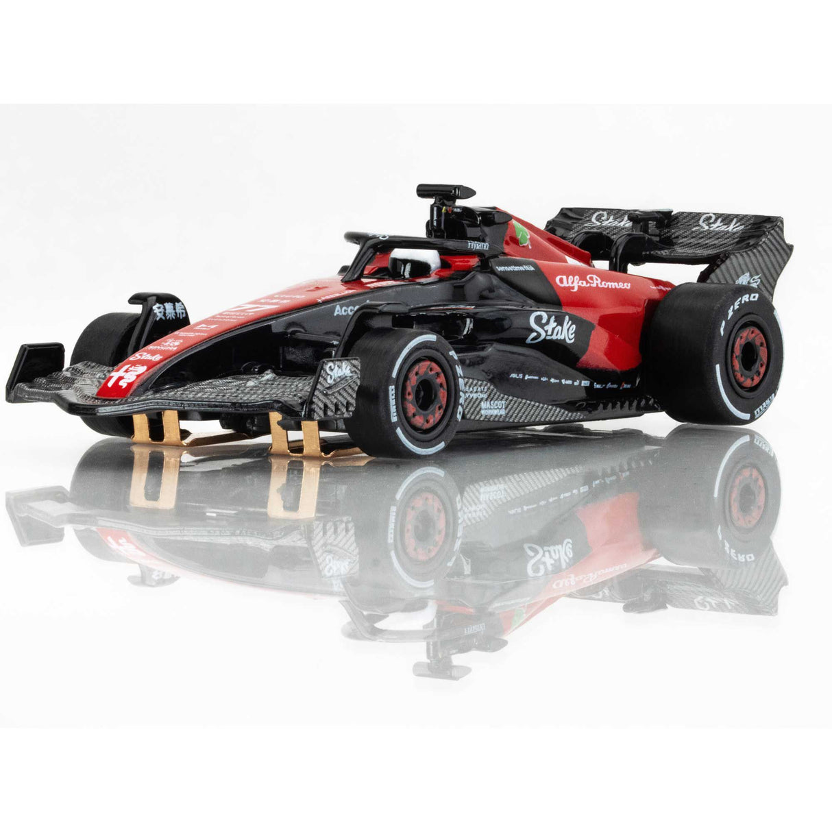 AFX Racing HO (1/64) Alfa Romeo F1 FY-77 2023 Slot Car #22083