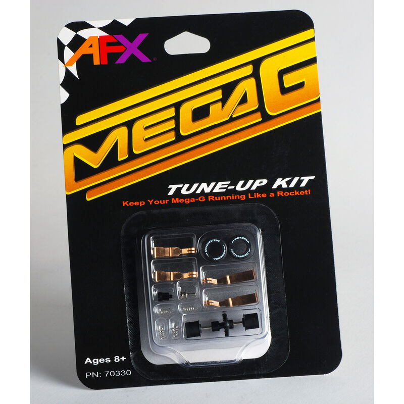 AFX Racing HO (1/64) Mega-G Tune Up Kit with Long & Short Pick Up Shoes - #70330