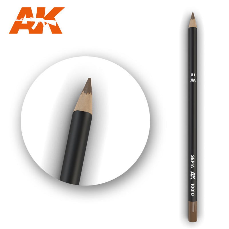AK Interactive Weathering Pencils: Sepia - AKI10010
