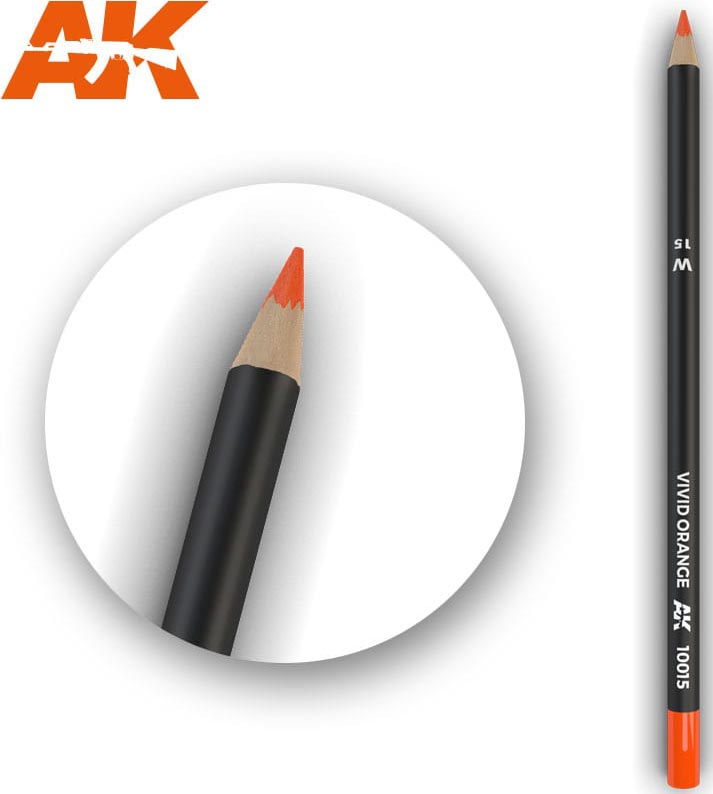 AK Interactive Weathering Pencils: Vivid Orange - AKI10015