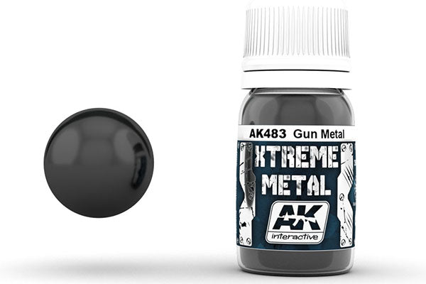AK Interactive EXTREME METAL - GUN METAL - AKI483