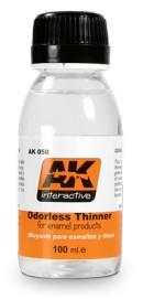 AK Interactive Odorless Enamel Thinner 100ml Bottle - AKI50