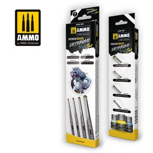 Premium Dio Drybrush Set AMMO by Mig Jimenez