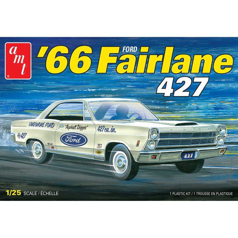 AMT 1966 Ford Fairlane 427 1:25 - AMT1263M