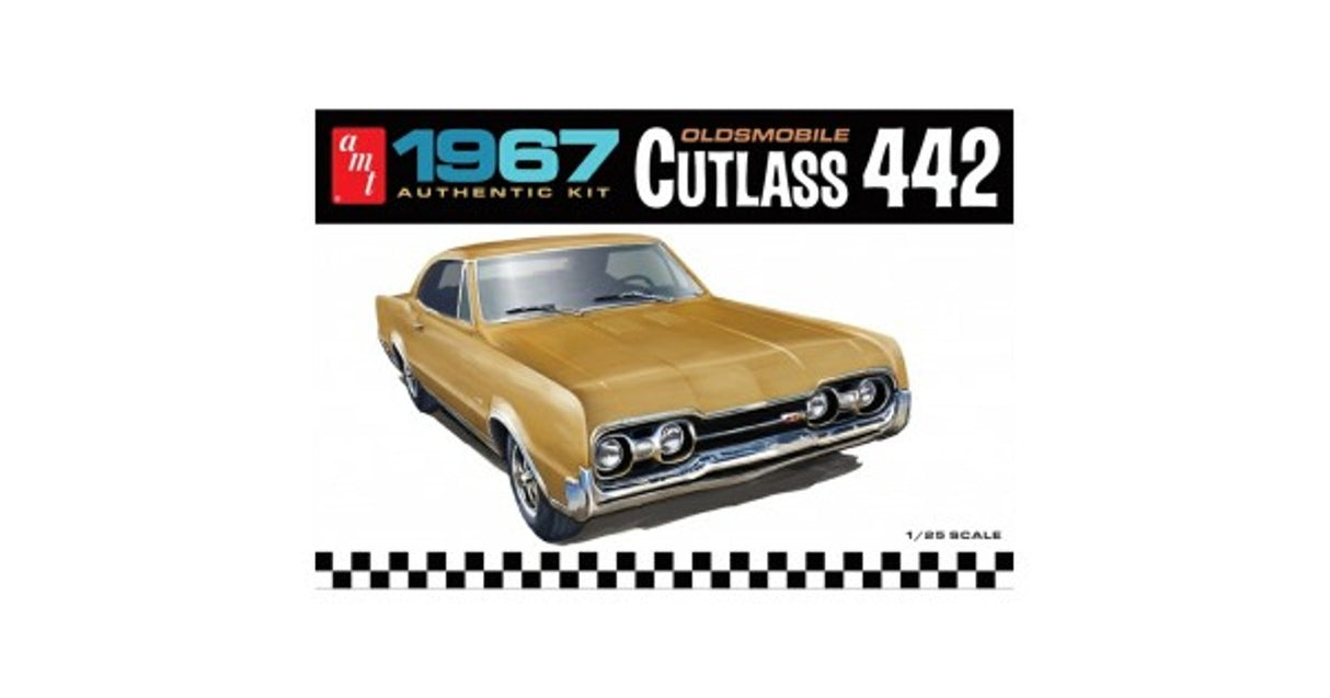 AMT 1967 Oldsmobile 442, 1/25 - AMT1365