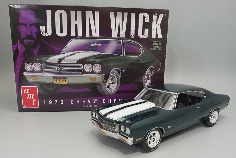 AMT 1453 - 1970 Chevy Chevelle John Wick 1/25 Plastic Model Kit