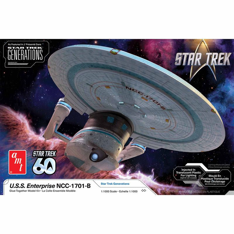 AMT 1560 -- Star Trek: Generations U.S.S. Enterprise NCC-1701-B Plastic Model Kit