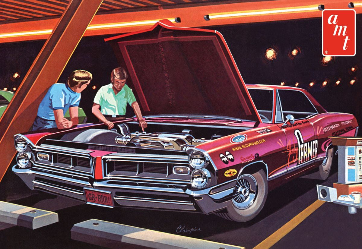 AMT 1965 Pontiac Grand Prix Show and Go Plastic Model Kit