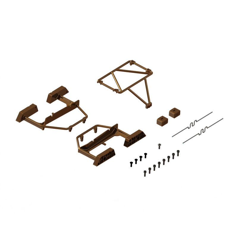 Arrma ARA-2023 Desert Truck Body Roll Cage Set (Bronze) - GROM